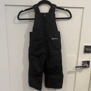 Arctix Kids Black Snow Overalls